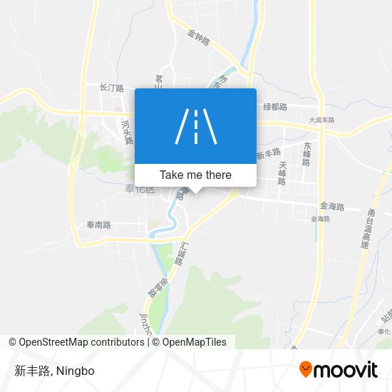 新丰路 map