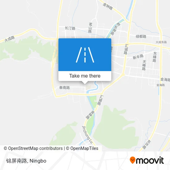 锦屏南路 map