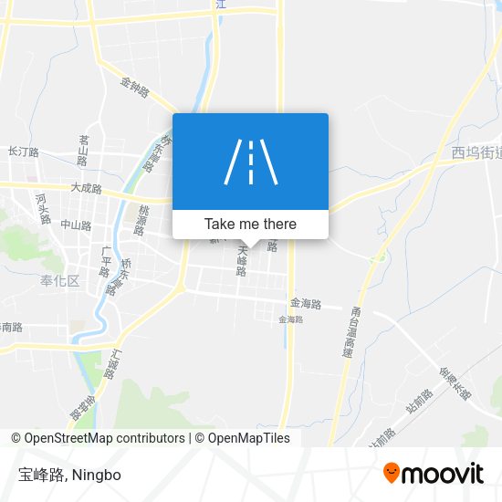 宝峰路 map