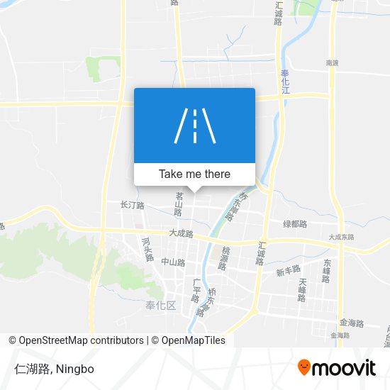 仁湖路 map