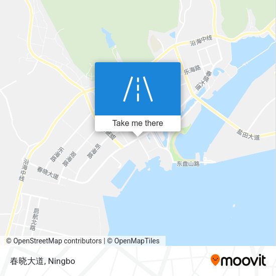 春晓大道 map