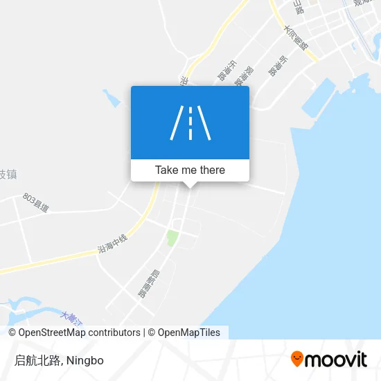 启航北路 map