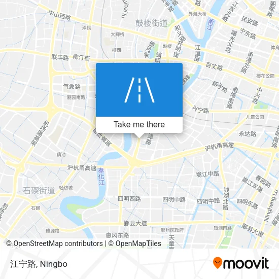 江宁路 map