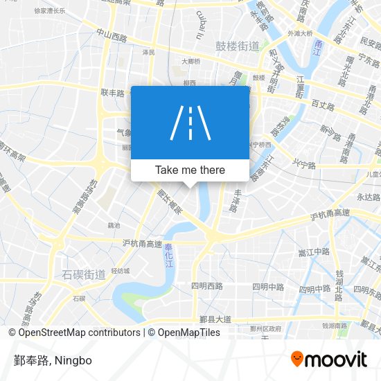 鄞奉路 map