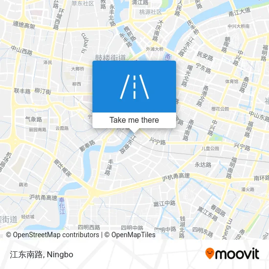 江东南路 map