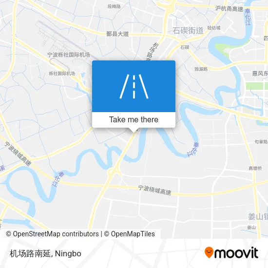 机场路南延 map