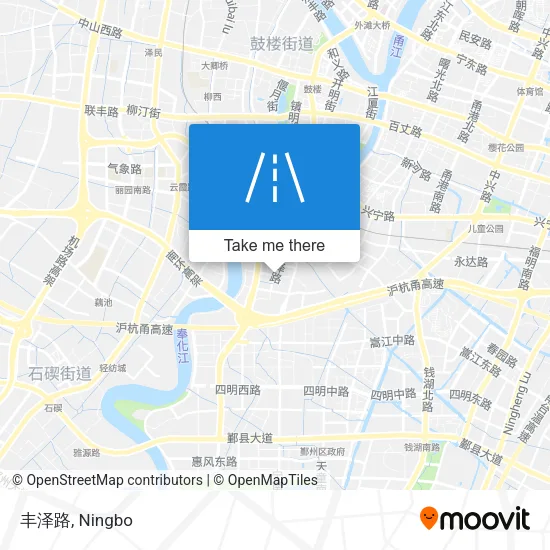 丰泽路 map