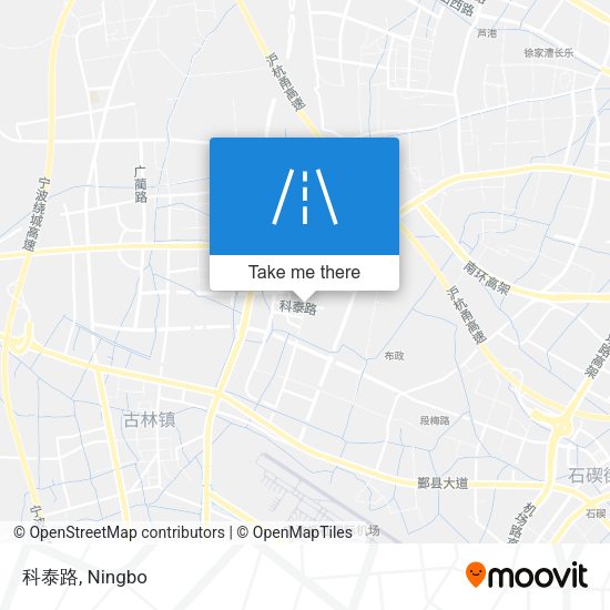 科泰路 map