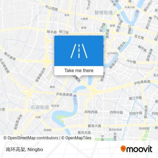 南环高架 map