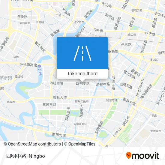 四明中路 map