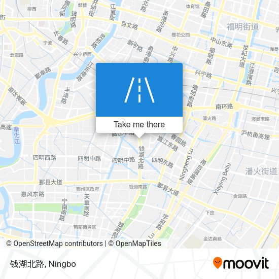 钱湖北路 map