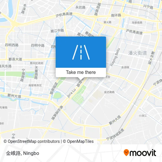 金峨路 map