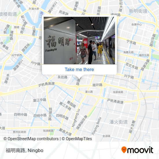 福明南路 map