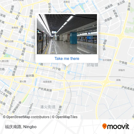 福庆南路 map