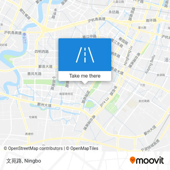 文苑路 map