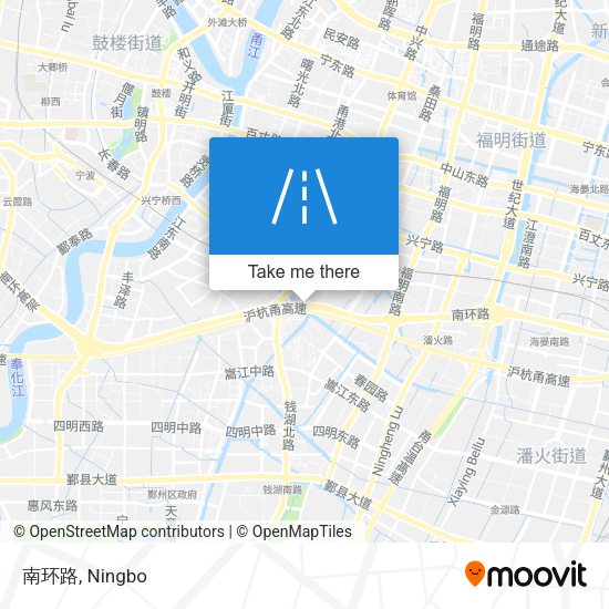 南环路 map