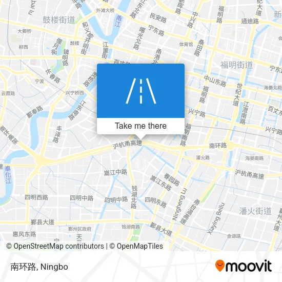 南环路 map