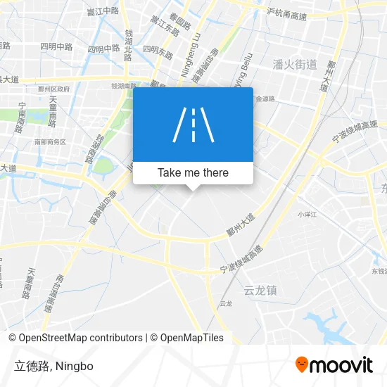 立德路 map