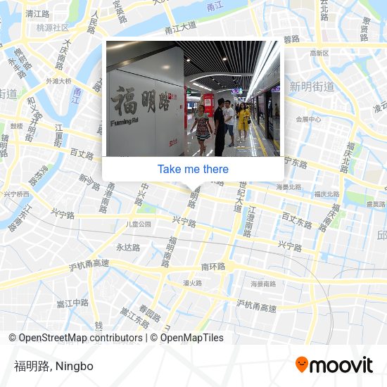 福明路 map