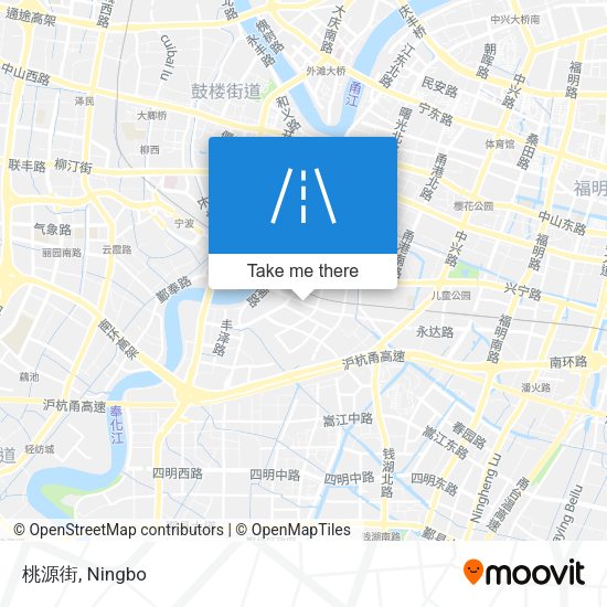 桃源街 map