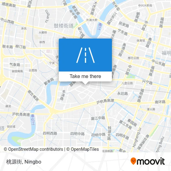 桃源街 map