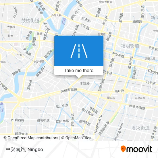 中兴南路 map