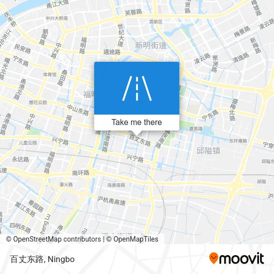 百丈东路 map