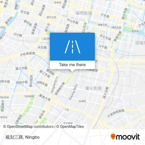 规划三路 map