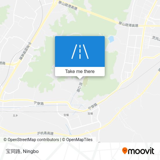 宝同路 map