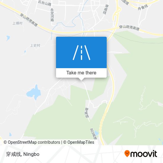 穿咸线 map