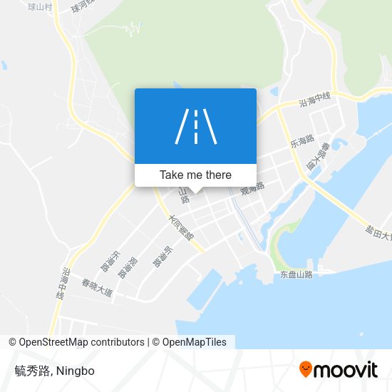 毓秀路 map