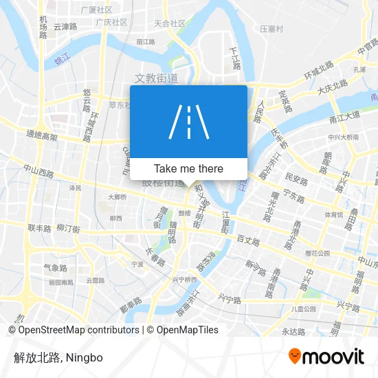 解放北路 map