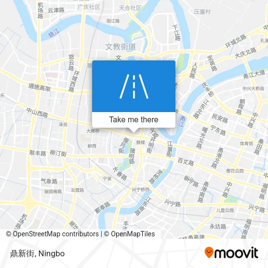 鼎新街 map