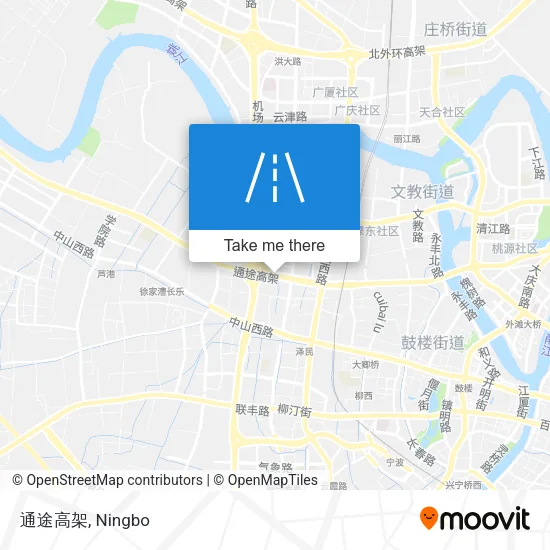 通途高架 map