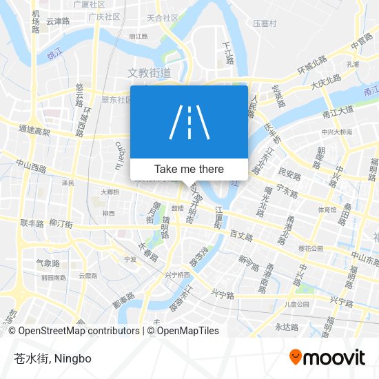 苍水街 map