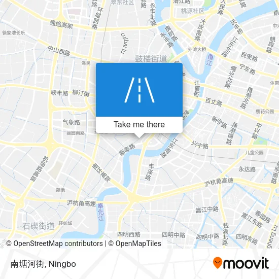 南塘河街 map
