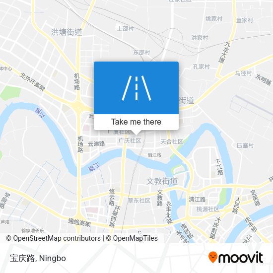 宝庆路 map