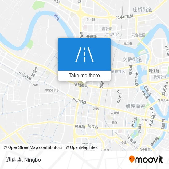 通途路 map