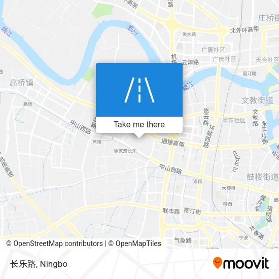 长乐路 map