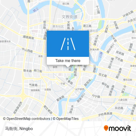 马衙街 map