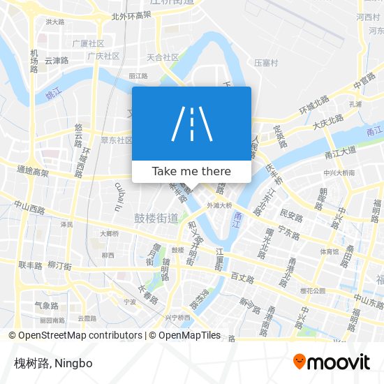 槐树路 map