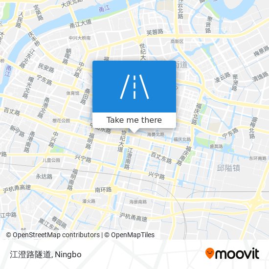 江澄路隧道 map