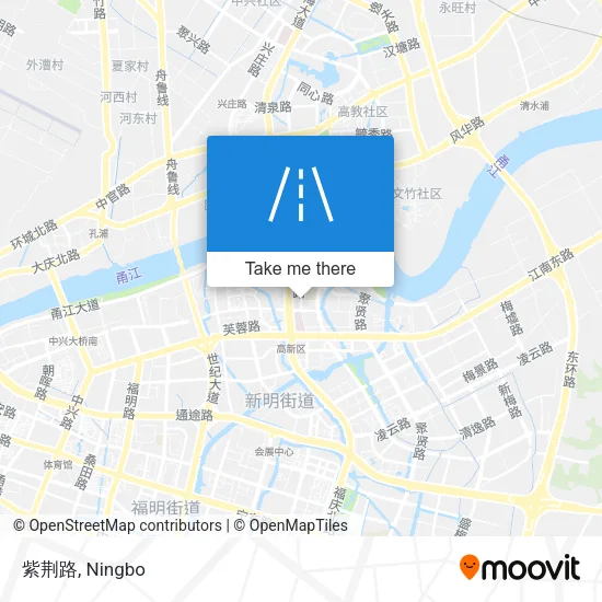 紫荆路 map