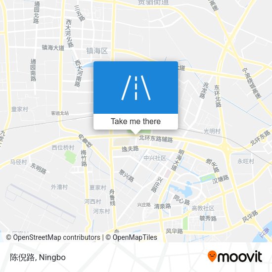 陈倪路 map