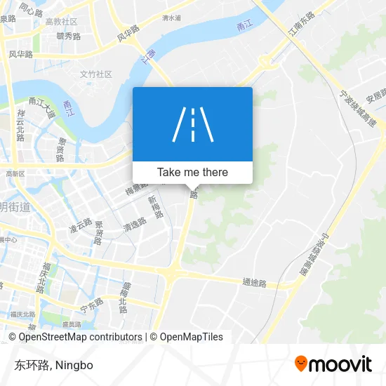 东环路 map