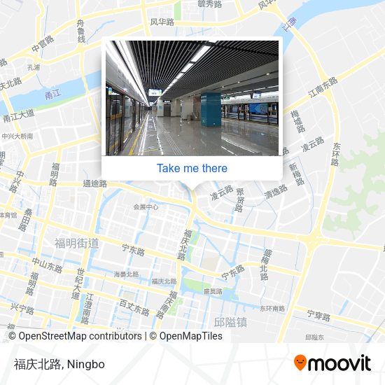 福庆北路 map