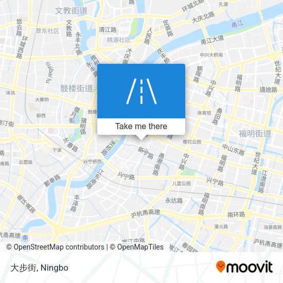 大步街 map