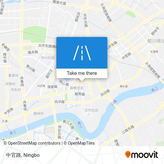 中官路 map