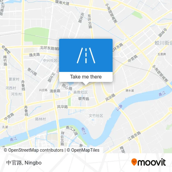 中官路 map