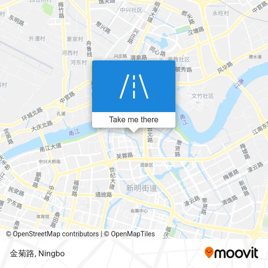 金菊路 map